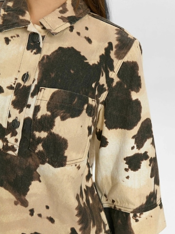 Camicia da donna 'Ivy' di NÜMPH in beige