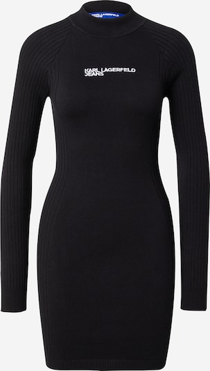 KARL LAGERFELD JEANS Knit dress in Black / White, Item view