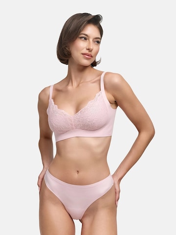 cfab String 'Tanga mit Spitze'‌‌‌‌ in Pink: Vorderseite
