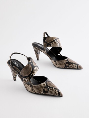 Next - Zapatos destalonado 'Forever Comfort®' en beige