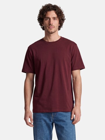 salzhaut Shirt 'Diek' in Rood: voorkant