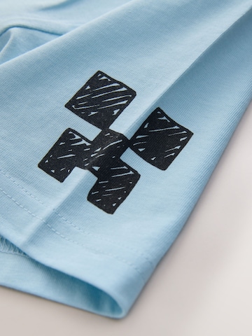 Next Shirt 'Minecraft' in Blauw