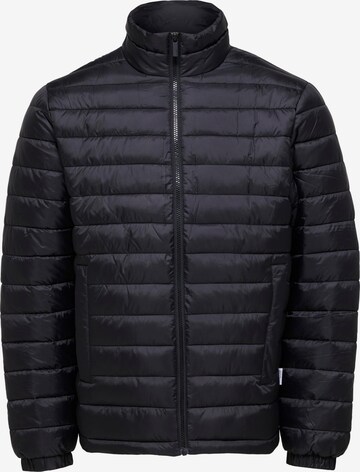 SELECTED HOMME Between-Season Jacket 'TANG' in Black: front