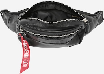 ALPHA INDUSTRIES Gürteltasche in Schwarz