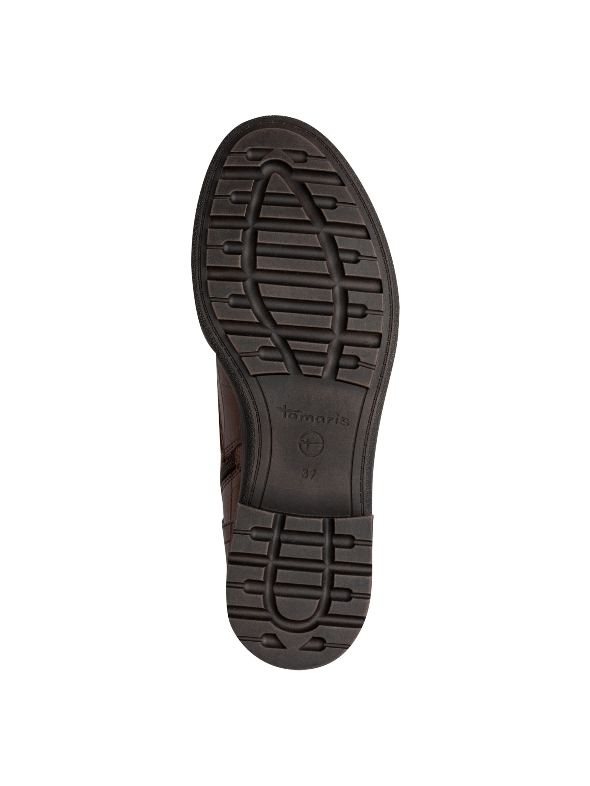 Bottines à lacets Tamaris en marron