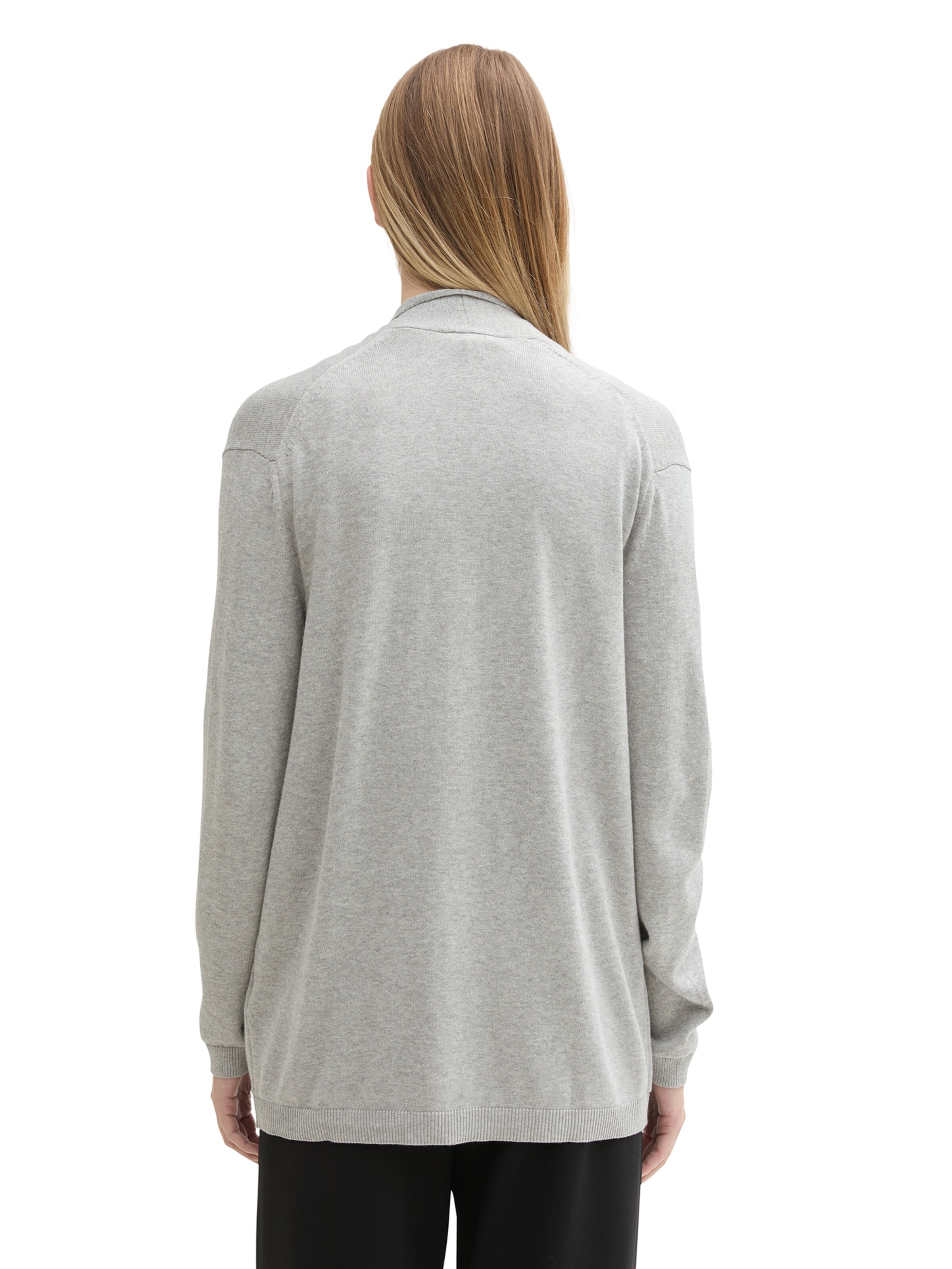 TOM TAILOR Kardigán - Sivá