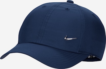 Nike Sportswear Cap in Blue: front