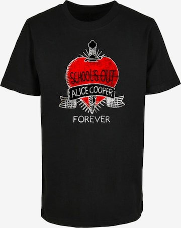 Maglietta 'Alice Cooper - Schools Out' di Merchcode in nero: frontale