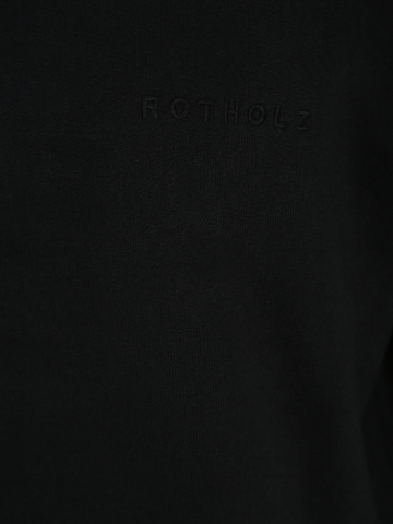 Rotholz Sweatshirt in Black