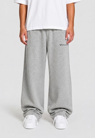 Wide Leg Pantalon Colucci en gris : devant