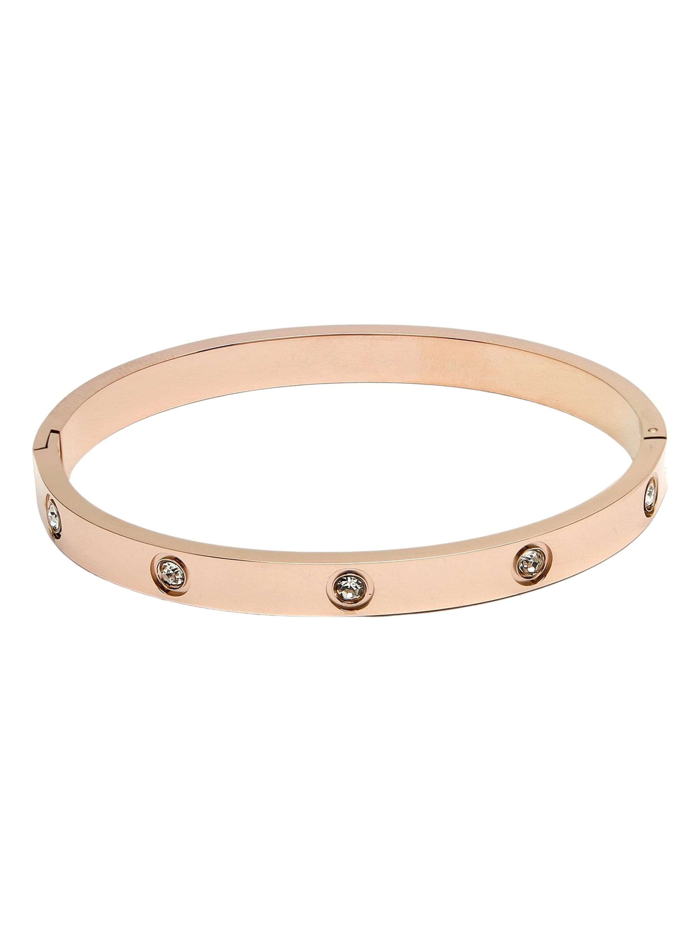 AVANT-GARDE PARIS Bracelet 'Rosaina' in Gold: front