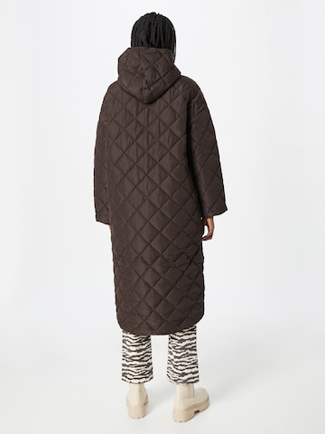 Monki Between-seasons coat in Brown