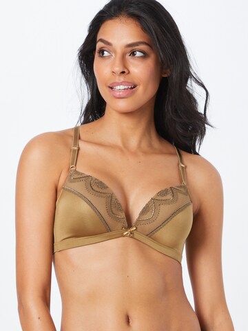 Invisible Soutien-gorge LingaDore en vert : devant