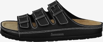 DR. BRINKMANN Pantolette 'Novelda' in Schwarz: Vorderseite