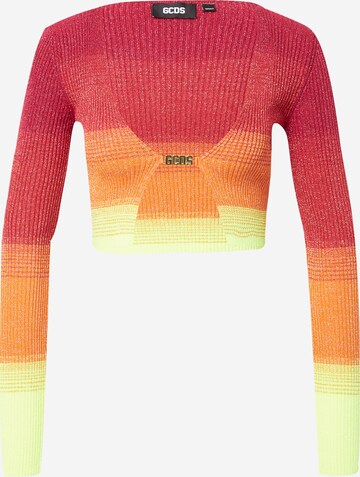 GCDS Sweater in Pink: front