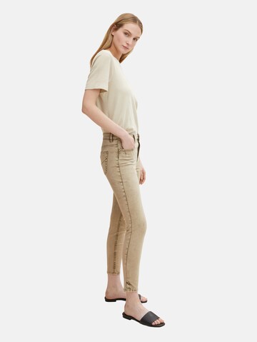 Skinny Jean 'Alexa' TOM TAILOR en beige