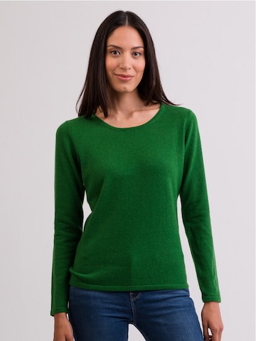 CASH-MERE.CH Pullover i grøn: forside