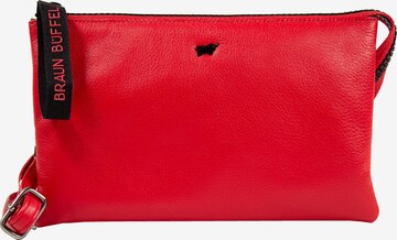 Sac bandoulière 'Capri' Braun Büffel en rouge : devant