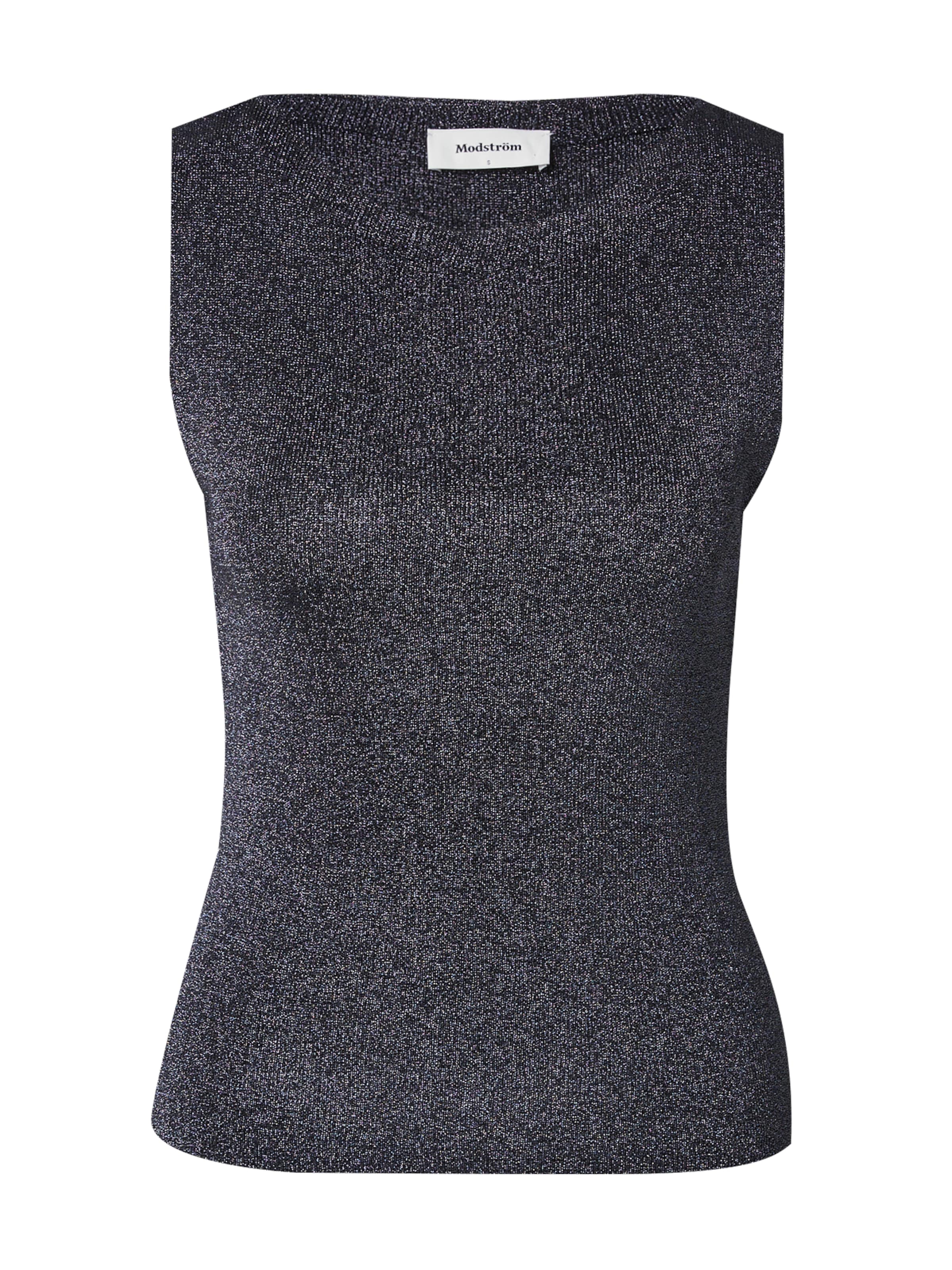 Tops en tricot 'Lucky' modström en gris : devant
