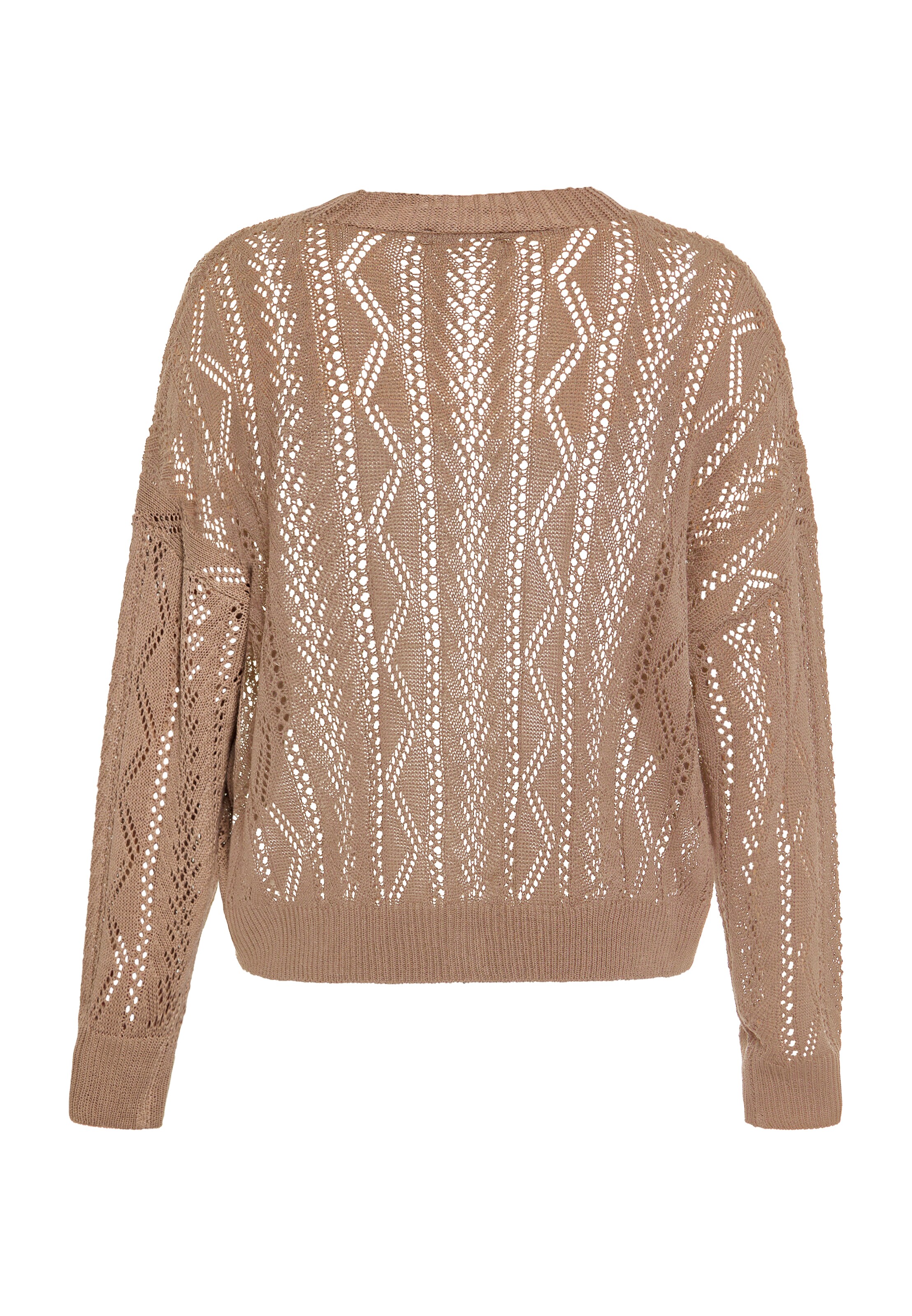 Usha Pletena jopa | rjava barva