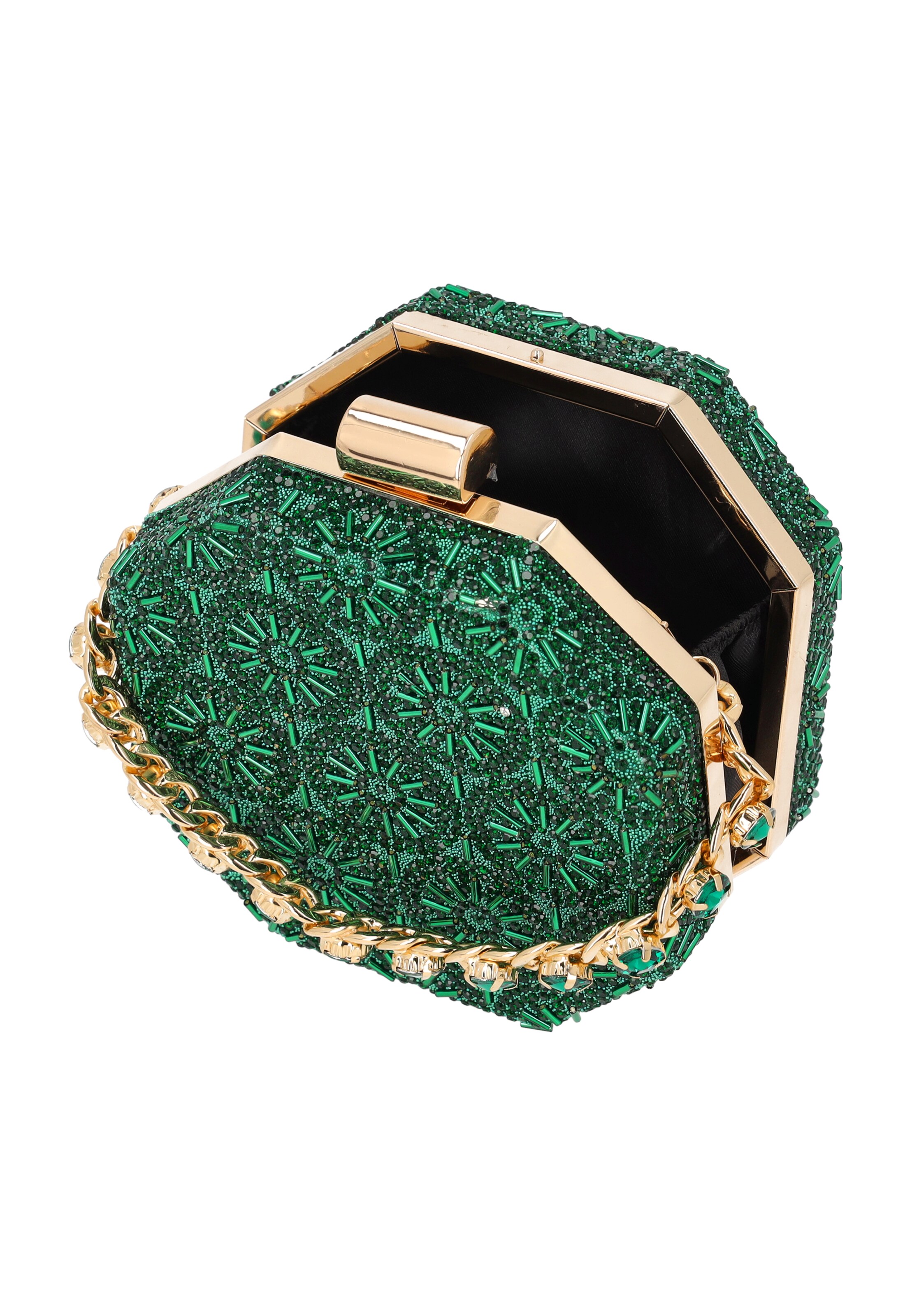 usha BLACK LABEL Clutch in Green