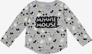 DISNEY Shirt 'Mickey & Minnie' in Grau: Vorderseite