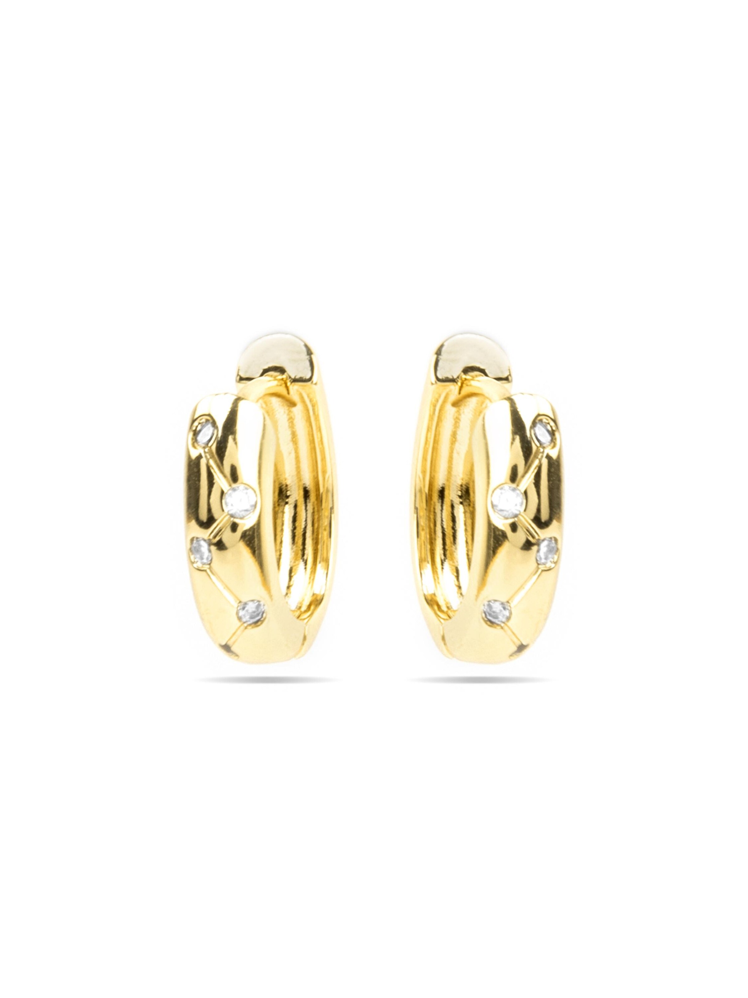 Boucles d'oreilles 'Gruk' Luxenter en or