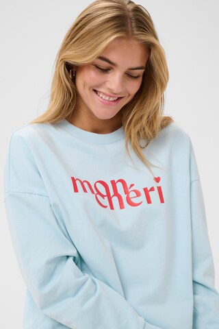 SAINT TROPEZ Sweatshirt 'PegrinaSZ' i blå