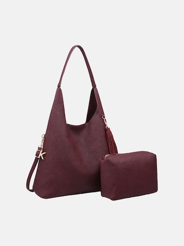 Borsa a mano 'Borsa a mano donna Kassandra Éclaire poliestere chiusura zip' di Kassandra in rosso
