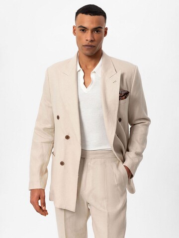 Coupe regular Veste de costume Antioch en beige