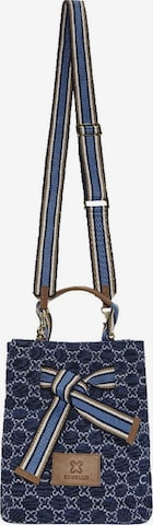 CODELLO Pouch 'Monogramm' in Blue: front