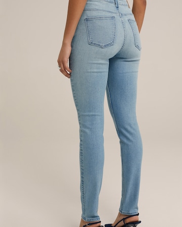 WE Fashion Skinny Jeans 'Blue Ridge' i blå