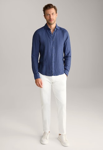 JOOP! Slim fit Button Up Shirt in Blue