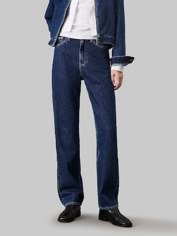 Calvin Klein Jeansregular Traperice - plava boja: prednji dio