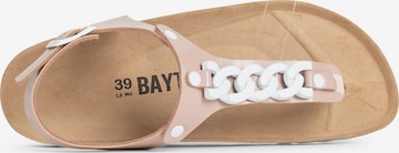 Tongs 'Astrid' Bayton en rose