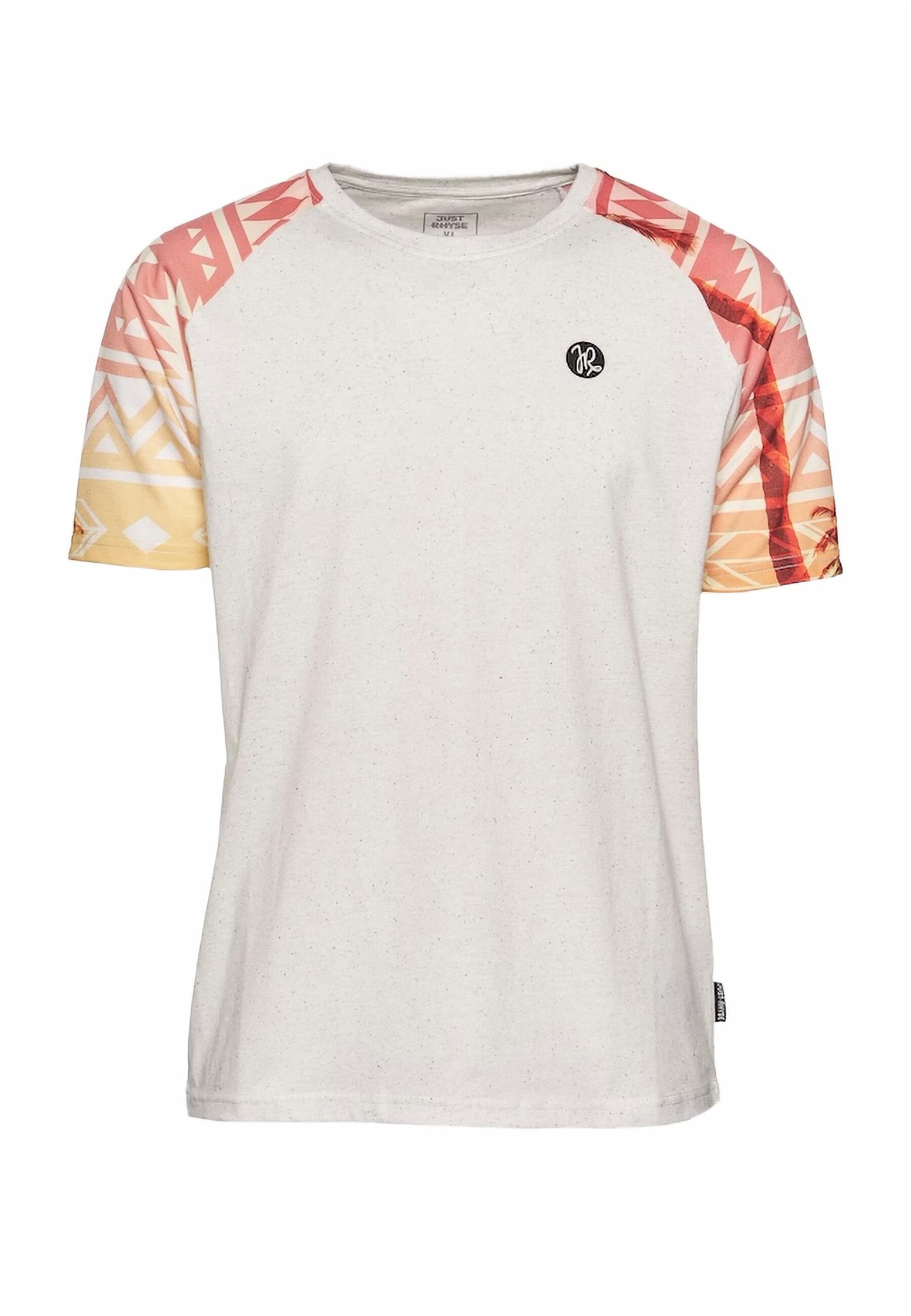 T-Shirt 'Port Salerno' Just Rhyse en blanc : devant