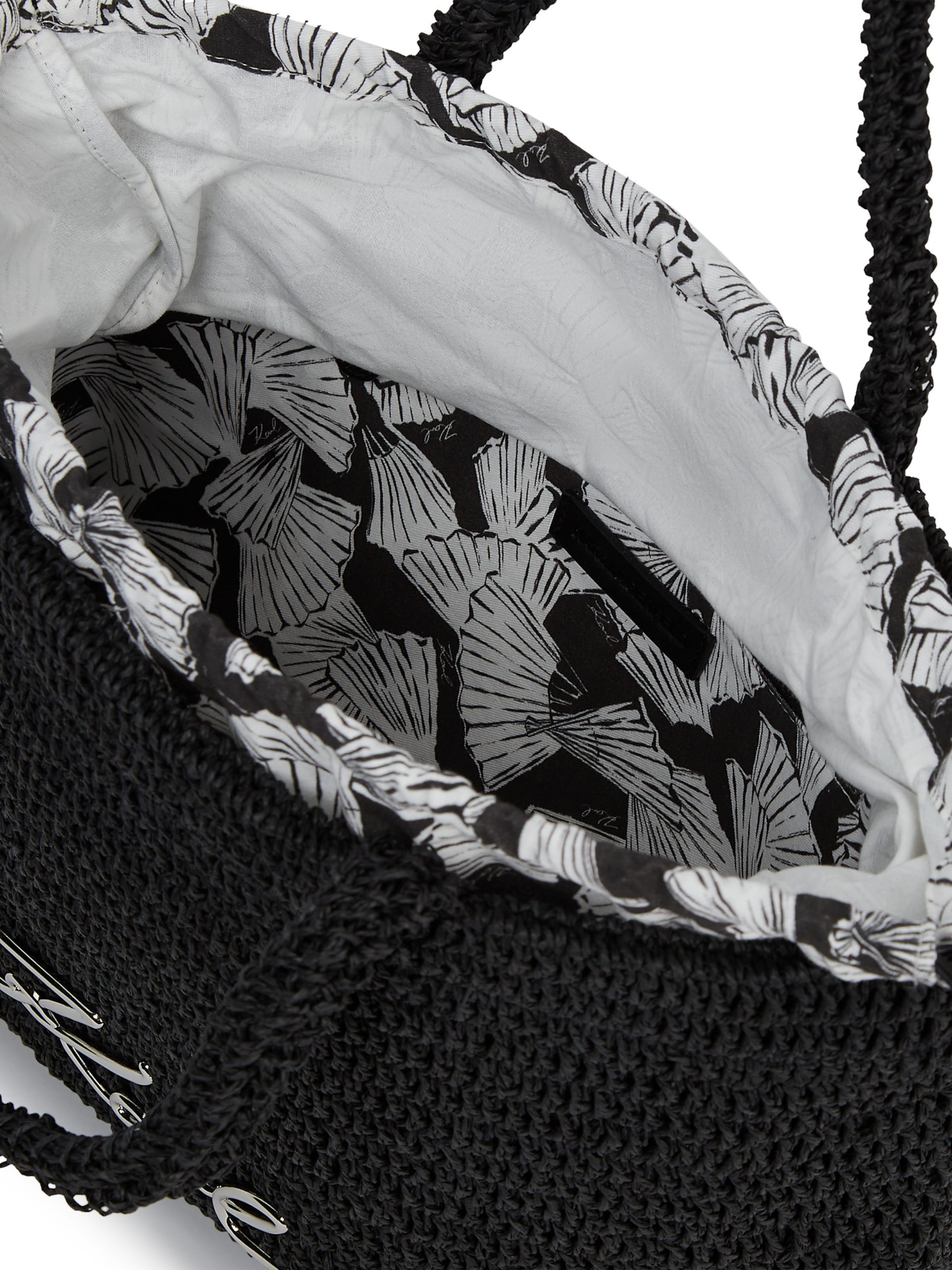 Karl Lagerfeld Пляжная сумка 'K/Signature' в Черный