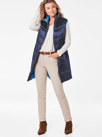 Goldner Vest in Blue