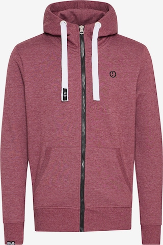 !Solid Sweatjacke 'Benn' in Rot: Vorderseite