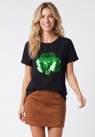 usha FESTIVAL - Camiseta en negro: frente