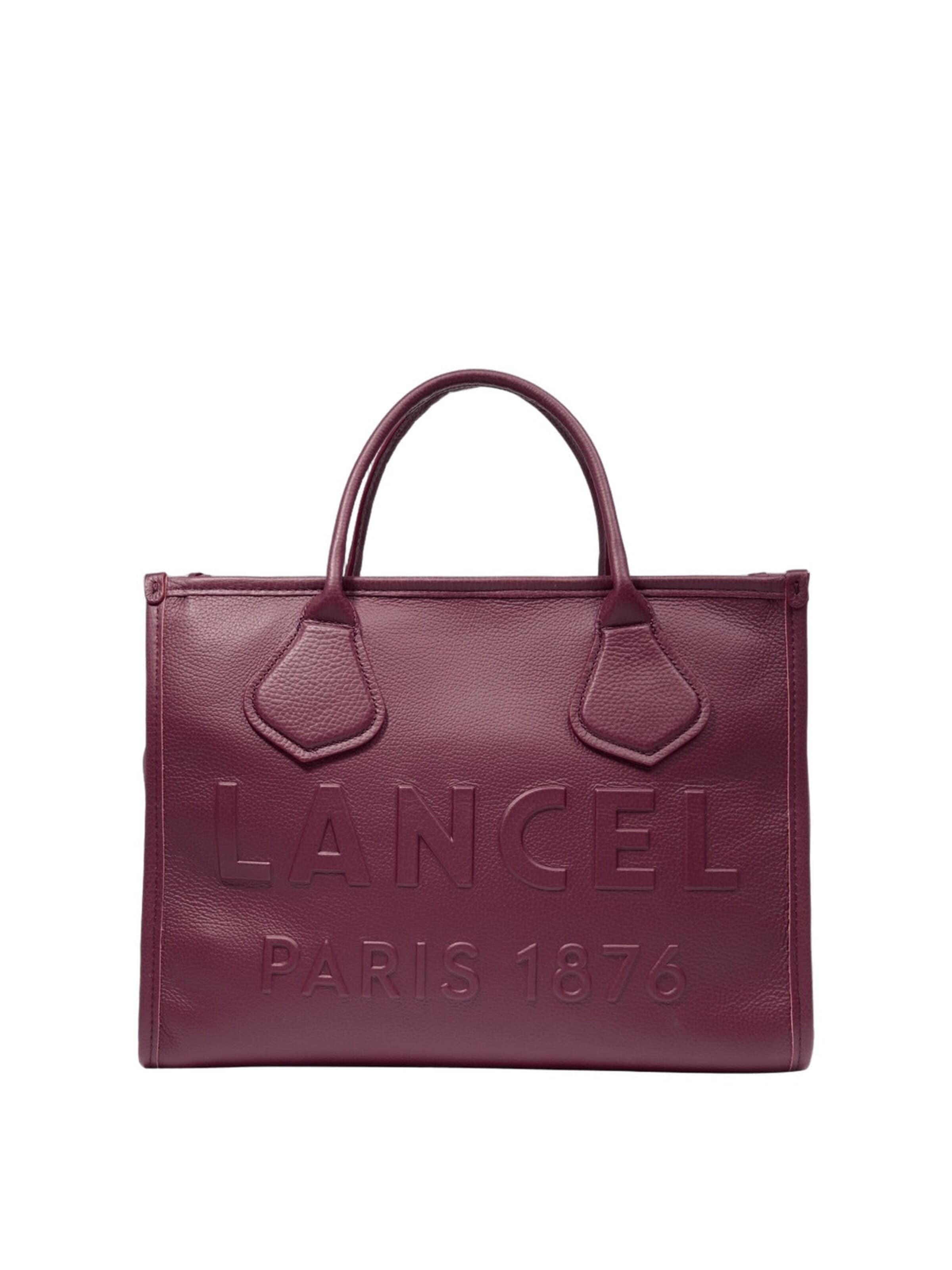 Cabas 'Jour Cassis' Lancel en violet : devant