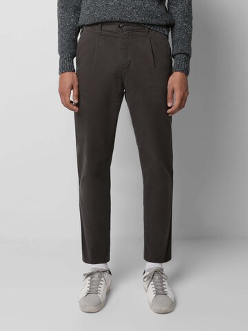 Scalpers Pleat-front jeans 'Firenze' in Grey: front
