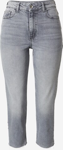 JDY Slimfit Jeans 'LULLU' in Grijs: voorkant