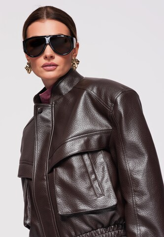 Veste mi-saison Ombre en marron