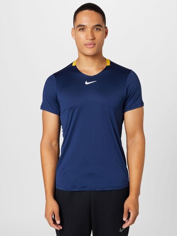 NIKE - Camisa funcionais em azul: frente