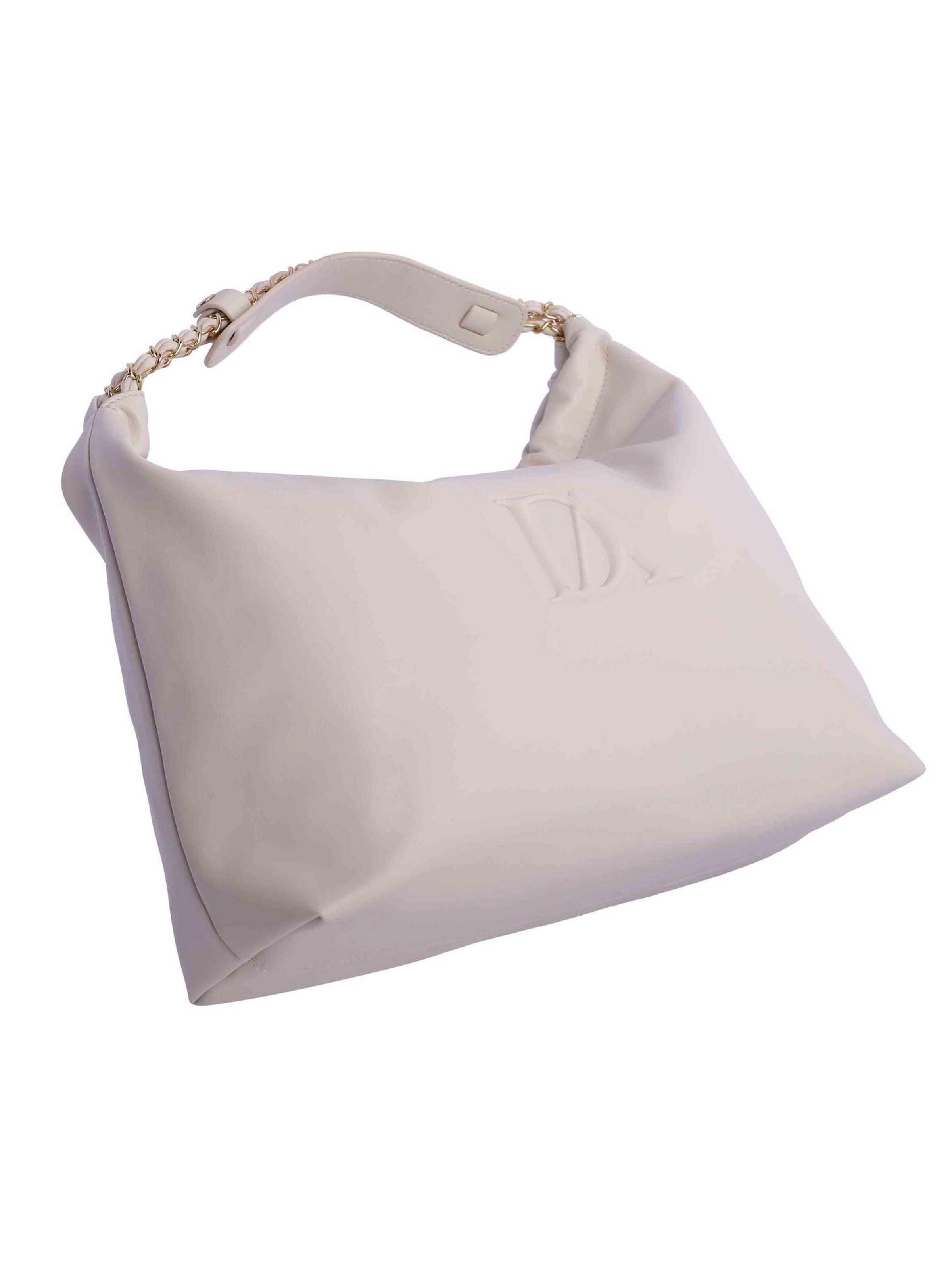 Don Algodon - Bolso de hombro 'Bolso de hombro para mujer Levant de piel sintética con cremallera' en blanco