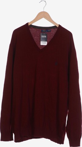 Polo Ralph Lauren Sweater & Cardigan in 6XL in Red: front