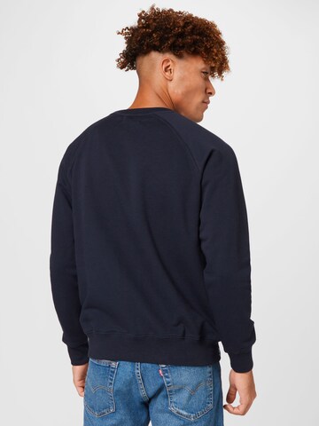 Sweat-shirt Derbe en bleu