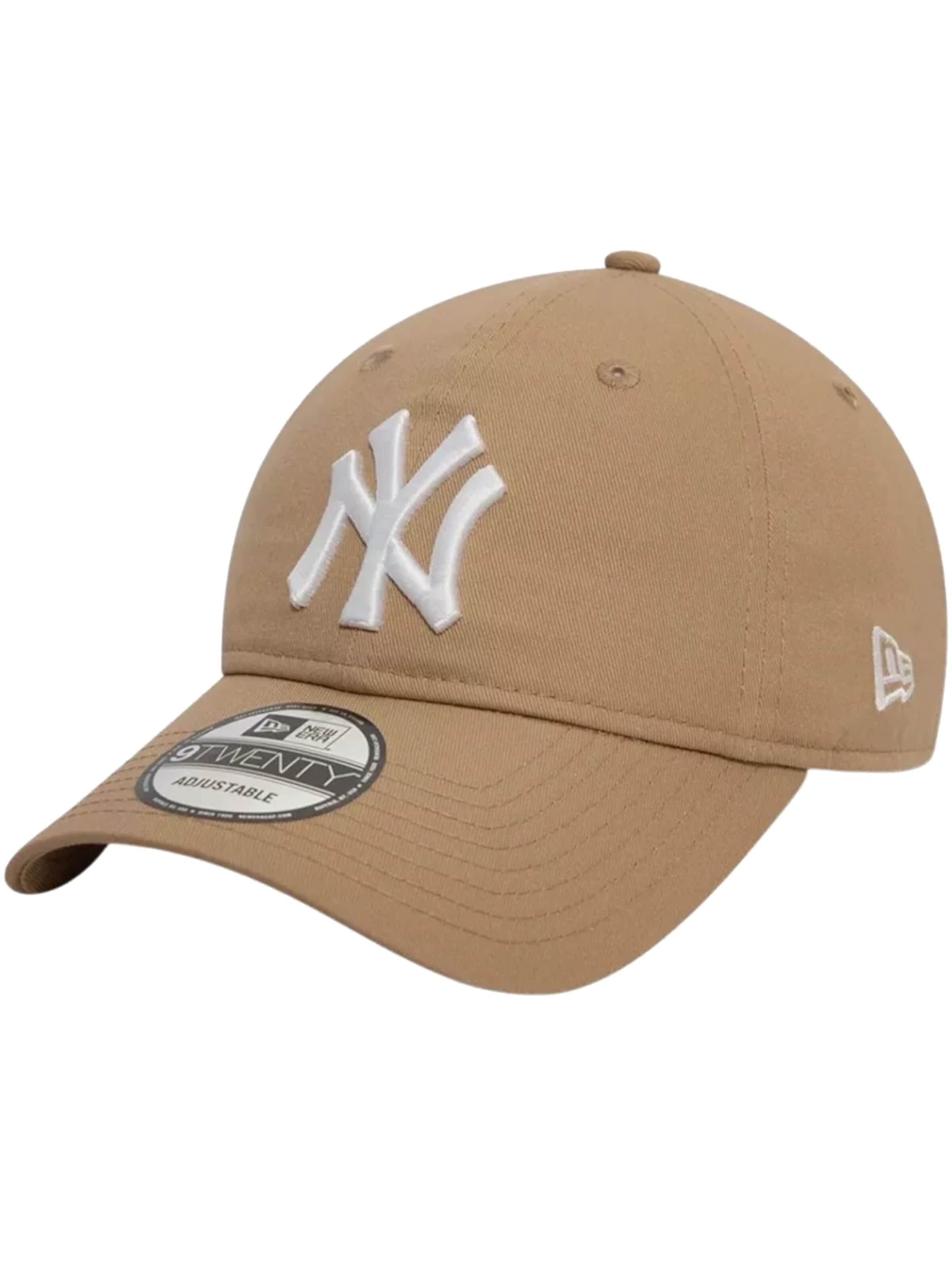 NEW ERA Casquette 'New Era 9TWENTY League Essentials New York Yankees Cap' en 54-64 en beige, Vue avec produit