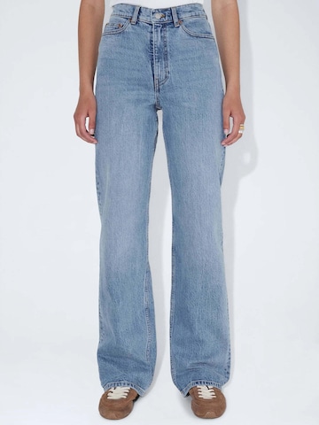 Dr. Denim Regular Jeans 'Echo High Straight' in Blauw